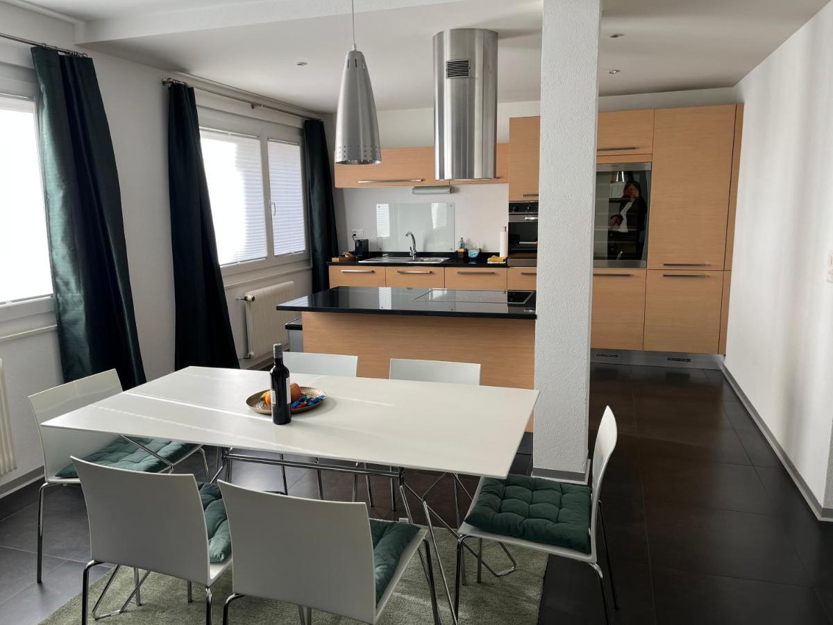 Appartement Tourbillon Centre-Ville Sion Exterior foto